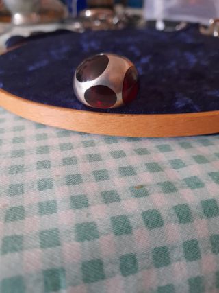 anillo de plata CH