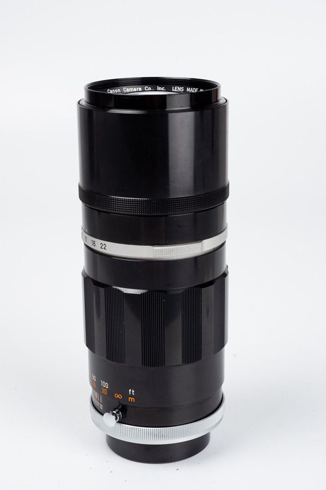 Canon lens FL 200mm  1:3.5 Montura Canon FL
