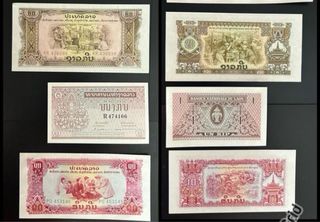 BILLETES DE LAOS - 2 S/C