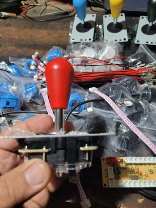 Kit Joystick Arcade controlador USB Zero Delay