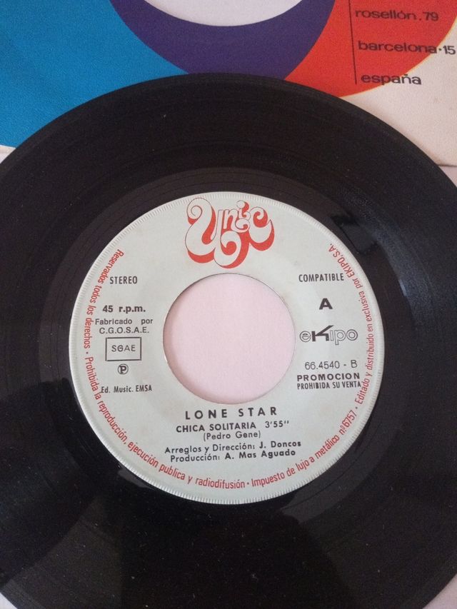 RAGAZZA SINGLE SOLITARIA PROMOZIONALE LONE STAR