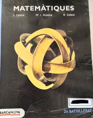 Libro matemáticas segundo bachillerato
