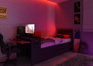 Cama nido gamer 90x200cm Bzone