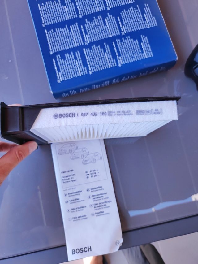 filtro habitáculo bosch