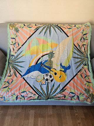 Pañuelo Pareo Bimba + Lola Azul 120cms