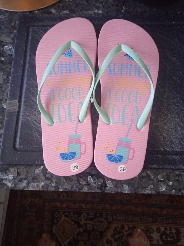 Chanclas playa.Nuevo.