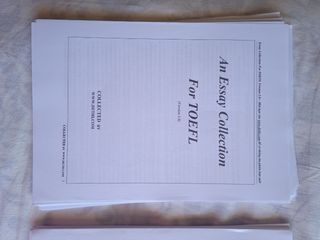 Expresiones escritas de Inglés preparación TOEFL