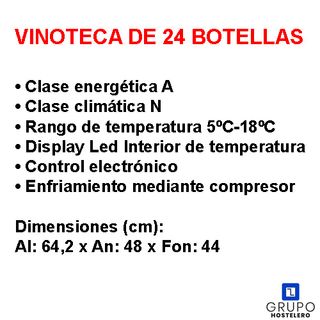🔔 VINOTECA DE 24 BOTELLAS 🔔