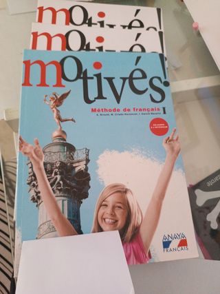 motivés libro francés 1 eso