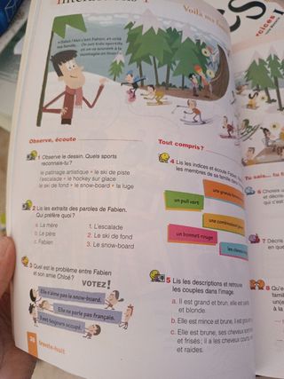 motivés libro francés 1 eso