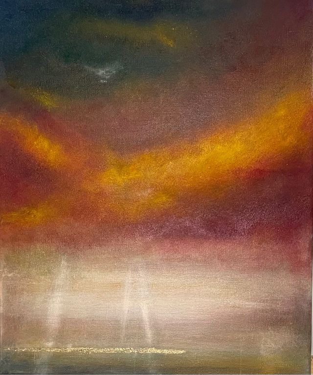 Pintura al óleo sobre lienzo 