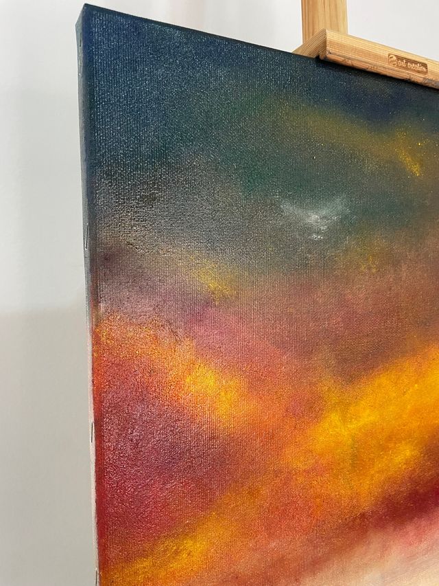 Pintura al óleo sobre lienzo 