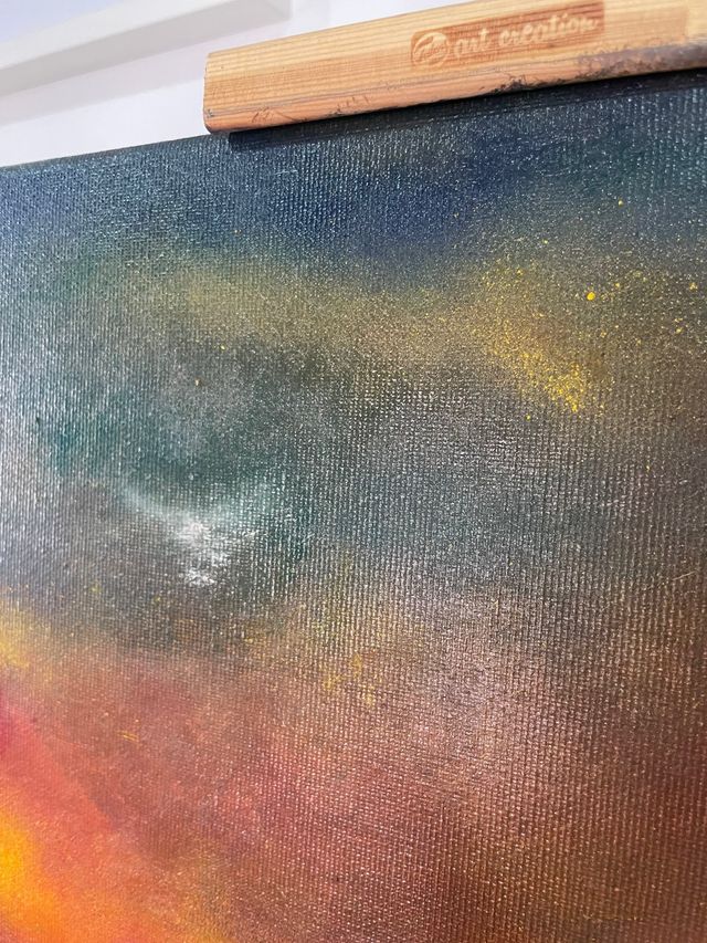 Pintura al óleo sobre lienzo 