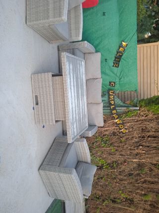 Conjunto de sofá terraza