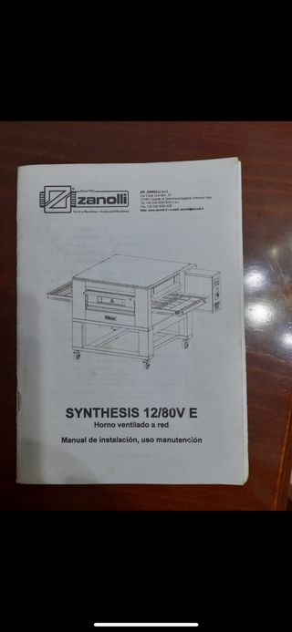 horno zanolli synthesis 12/18v E
