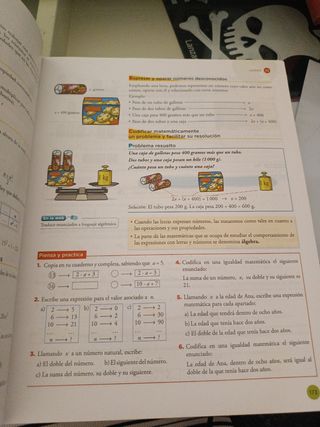 libros matemáticas 1Eso