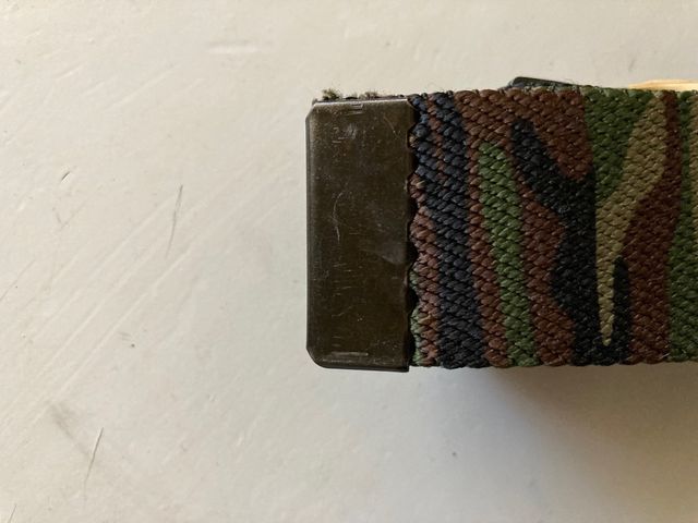 DOS CINTURONES ELASTICOS NUEVOS MIMETIZADO