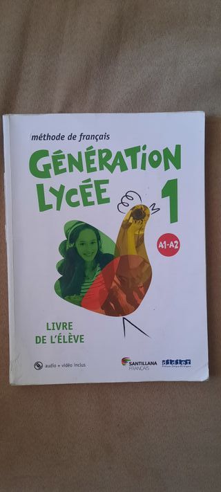 Libro de francés 1 Bachillerato Santillana