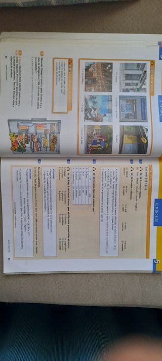 Libro de francés 1 Bachillerato Santillana