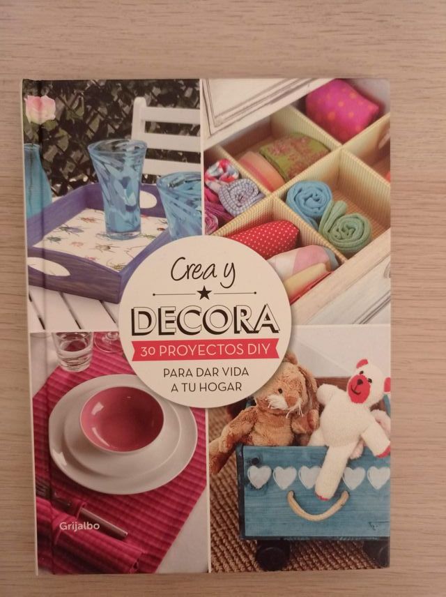 Libro Crea y decora _ DIY