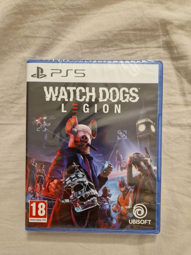 watch dogs legion ps5 precintado + figura separo