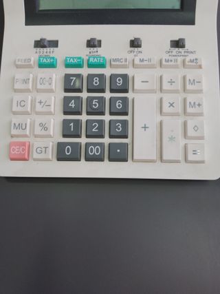 CALCULADORA IMPRESORA