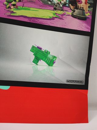 Material promocional Splatoon NINTENDO Wii U