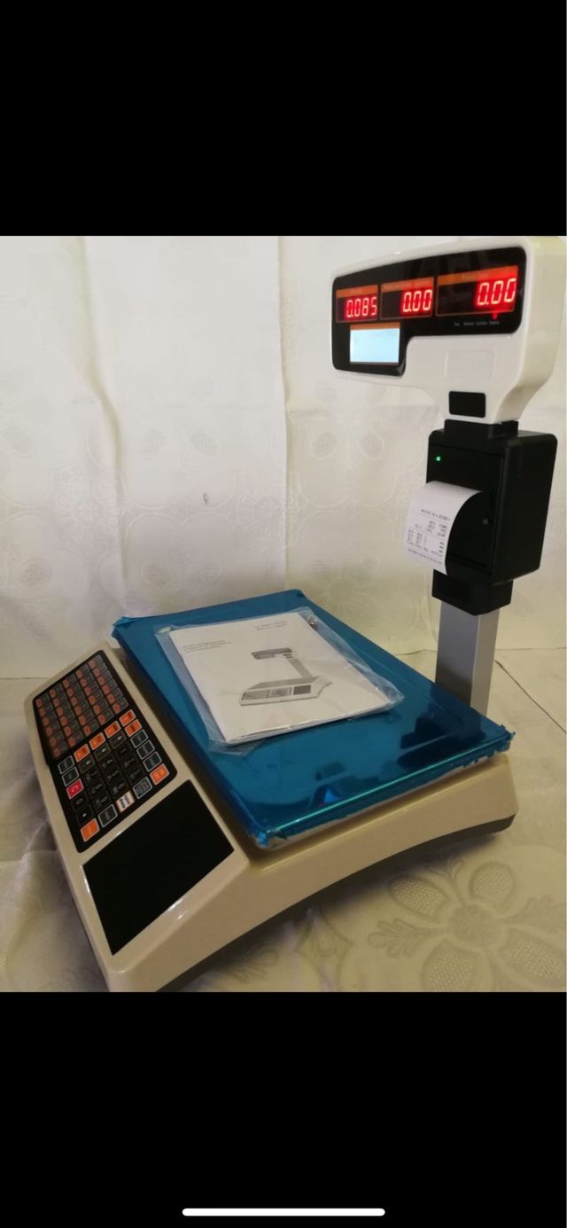 bascula comercial 3 vendedores iva desglosado