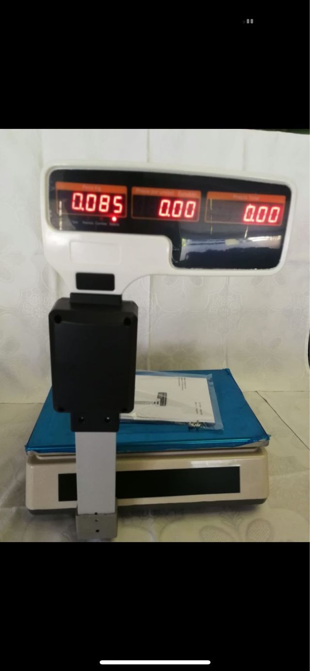 bascula comercial 3 vendedores iva desglosado