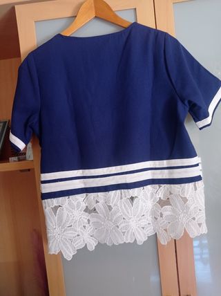 blusa manga corta talla M