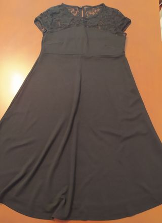 Vestido premamá talla M negro vestir