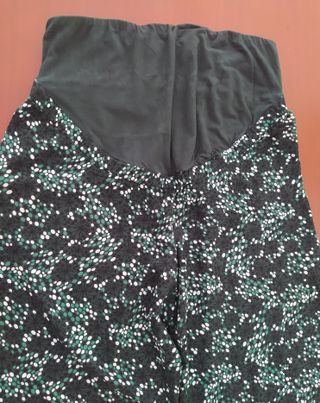 Pantalón premamá talla 42 ancho estampado