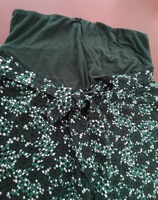 Pantalón premamá talla 42 ancho estampado