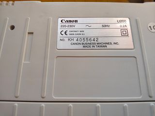 Canon QS 50 máquina escribir eléctrica