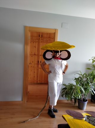 2 sombreros disfraz Speedy Gonzales