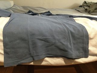 Polo La coste azulon manga larga