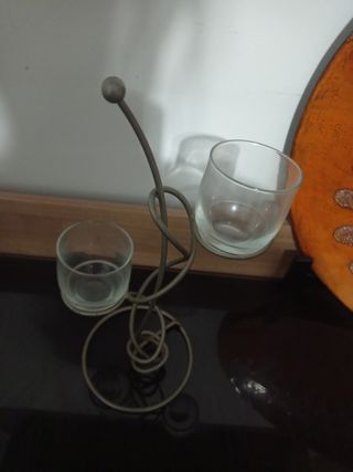 soporte para velas o joyero
