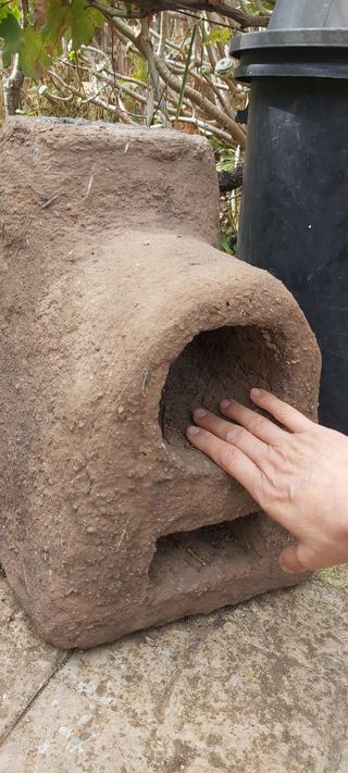 Cocina de barro nueva