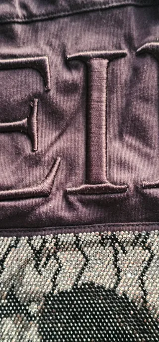 Philipp Plein ORIGINAL letras bordadas Colección