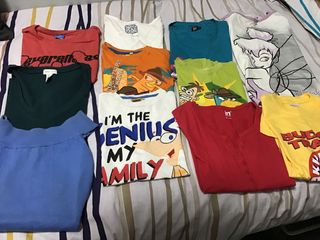 Lote de 11 camisetas niña