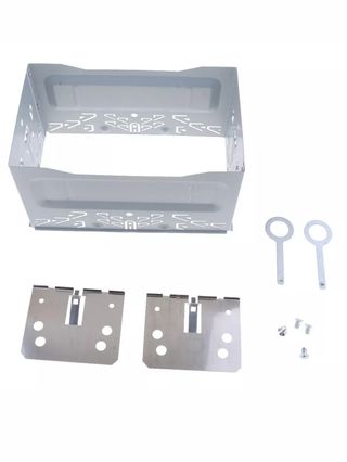 Pack 2 Suporte metálico rádio 2din