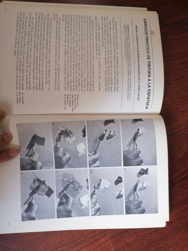 Así se pinta al pastel