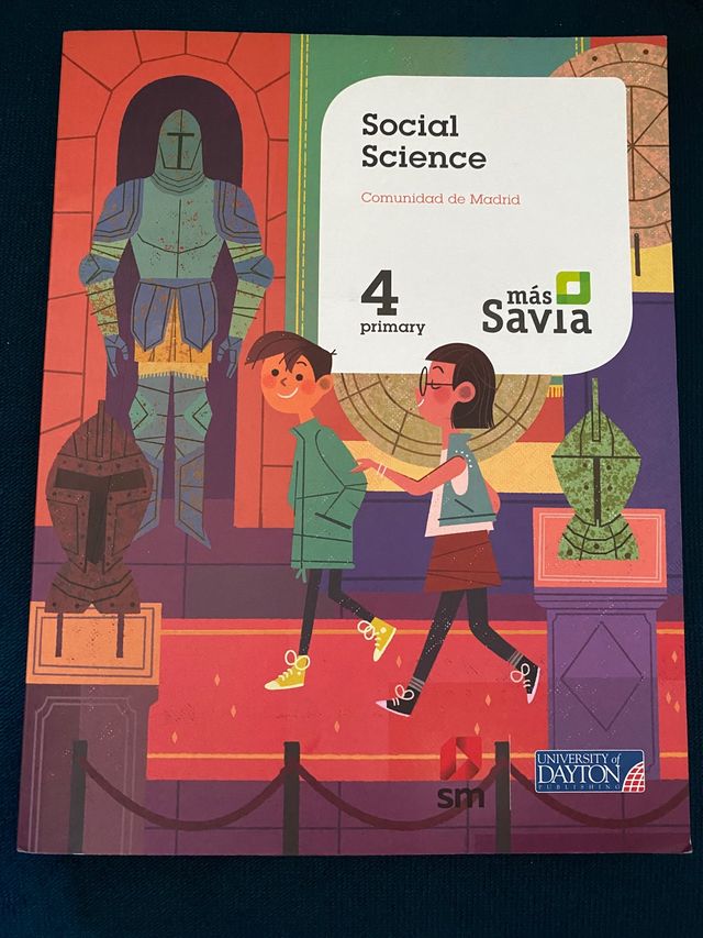 Social science 4 primarte más savia