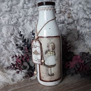 Conjunto de botes decorados