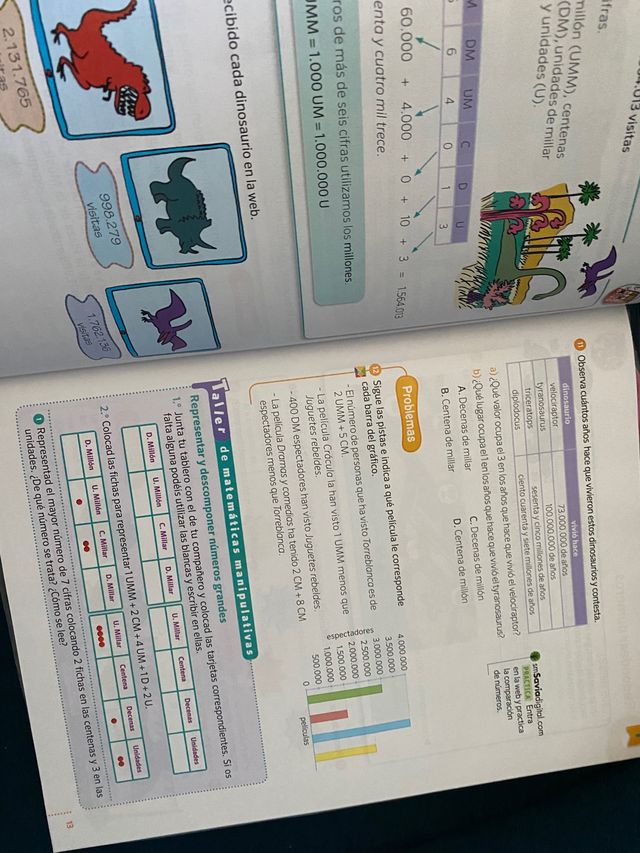 Matemáticas 4 primaria Savia SM