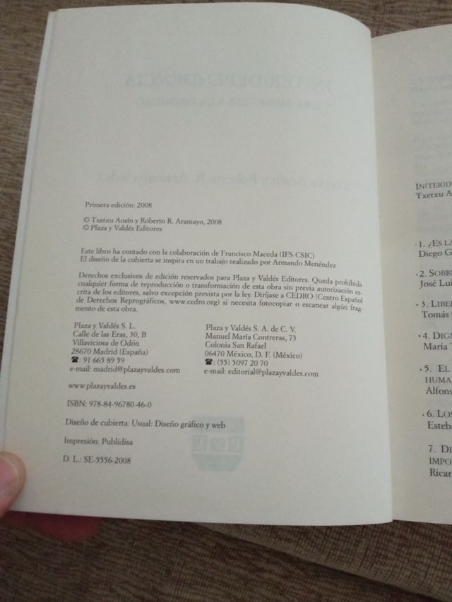 Interdependencia. Txetxu Ausín.