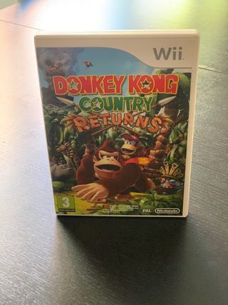 donkey kong country returns Nintendo Wii
