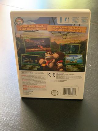 donkey kong country returns Nintendo Wii
