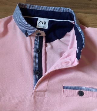 Polo hombre manga corta  Zara