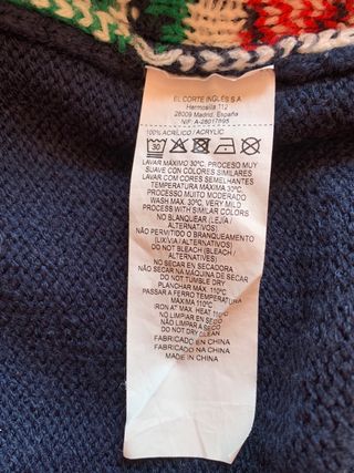 Jersey con motivos navideños